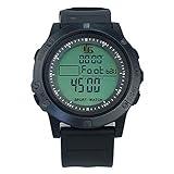 Pro Soccer Coach Watch - 100-Lap Memory Stopwatch with Countdown Timer & Silent Mode, 3-Line Backlit Display for Referees/Players, 12/24H Clock + Alarm On/Off Sports Watch