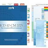 Index Tabs for ICD-10-CM 2025 The Complete Official Codebook - Easy Navigation for Medical Coding Books (for AMA Version)