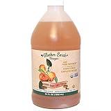 Mother Earth, Organic Apple Cider Vinegar with The Mother, Half Gallon, Fresh Pressed Organic Apples, OACV, ACV, Raw, Unpasteurized, Unfiltered (1/64oz Bottle)