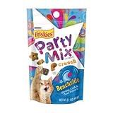 Purina Friskies Beachside Crunch Party Mix Cat Treats, 2.1 Ounce