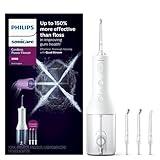 Philips Sonicare Cordless Power Flosser 3000 + 2 Additional Nozzles (4 Total) White, HX3827/21