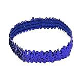 Christmas Headbands for Women Sequin Headbands Elastic Stretch Sparkly Fashion Headband for Teen Girl Women Hairband Sport Head Band Carnival Party Warehouse+Deals Dark Blue