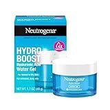 Neutrogena Hydro Boost Water Gel, 24 Hr Hydration for Normal/Oily Skin, Signature Fragrance, Face Moisturizer with Hyaluronic Acid, Skin Care for Juicy, Deeply Hydrated Skin, 1.7 oz