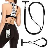 VVAAGG Cell Phone Lanyard for iPhone - Crossbody Phone Strap and Wrist Strap Kit, Cellphone Lanyard for Most iPhone and Android Smartphones Travel Eessential