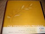 Csa Designation Program Self Study Course Working with Seniors:health,financial, and Social Issues (23 Cds)