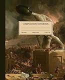 Composition Notebook Grid Paper: Classical Roman Art, Rome, Historical, Art, Painting | 7.5 x 9.25 in Journal with 200 Gridded Pages | Cute Aesthetic ... College, Office, Work, Personal, Home