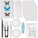 Insect Specimen Tools Kit - EVA Foam Pinning Board, Coordinate Paper, Wings Pressing Paper, Insect Pins, Complete Entomology Kit for Beginners (Insect Specimen Tools Kit)