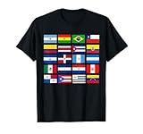 Latin American Flags Hispanic Heritage Month T-Shirt