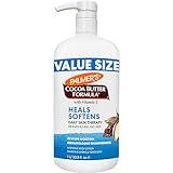 Palmer's Cocoa Butter Formula Daily Skin Therapy Lotion, Pump Bottle, 33.8 Ounces