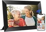 Uhale Digital Picture Frame WiFi 10.1 Inch with 32GB Storage, Electronic Photo Frames 1280 x 800 HD IPS Touch Screen, Auto Rotate, Slideshow, Instantly Share Photos and Videos from Anywhere