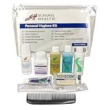 School Health - Personal Hygiene Kit, Compact and Portable, Toiletry Kit For Daycares and Schools, Convience Kits for Men, Women and Kids