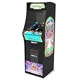 ARCADE1UP Galaga Deluxe Arcade Machine w/ 14 Classic Games, 17" Color Screen & WiFi Leaderboards - Indoor Tabletop Video Gaming