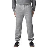 Gildan Men's Fleece Elastic Bottom Sweatpants with Pockets, Style G18100, Sport Grey, X-Large