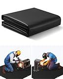 4x6ft Welding Blanket, Silicone Coated Fiberglass Fire Blanket, Welding Blanket Fireproof, Designed for in Home and Outdoor Use for Professional and Heavy-duty Welding, Cutting, and Other Uses