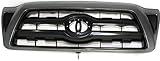 Evan Fischer Grille Assembly Compatible with 2005-2011 Toyota Tacoma Paintable Shell and Insert TO1200269