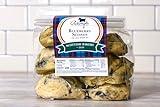 Ackroyd's Scottish Bakery One Dozen Fresh Baked Scones - Afternoon Tea, Breakfast in Bed, Brunch (360 grams, Blueberry)