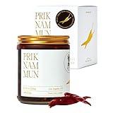 White Elephant Prik Nam Mun | Premium Thai Chili Crisp (8 oz) | Artisanal Chili Crunch with Extra Virgin Olive Oil, Organic Shallots, Garlic & Truffles | Gourmet Hot Chili Oil