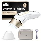 Braun Smart IPL, Silk·Expert Pro 5: at Home Laser Hair Removal for Women and Men, Permanent Visible Hair Reduction in Hair Regrowth for Body & Face, Soft Pouch and Precision Head, IPL5157