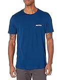 Nautica Men's Short Sleeve Solid Crew Neck T-Shirt, Estate Blue, 3X-Large