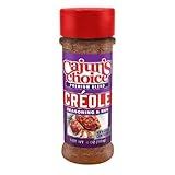 Cajun's Choice Creole Seasoning - 4 oz, Low Sodium, All Natural, Gluten-Free - Authentic Louisiana Spice for Meats, Seafood & Soups
