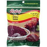 Sadaf Sumac Ground - Sumac Powder for Cooking and Food Seasoning - Sumac Seasoning - Traditional Middle Eastern Spice - Kosher 4 oz Resealable Bag