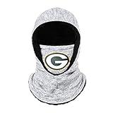 FOCO Green Bay Packers NFL Heather Grey Big Logo Hooded Gaiter