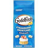 Goldfish Grahams Strawberry Shortcake Flavored Baked Snack Crackers, 6.6 Oz Bag