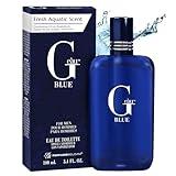 PB ParfumsBelcam G Eau Blue Eau de Toilette Spray – Men’s Cologne, Long-Lasting Summer Fragrance for Men and Teen Boys, Perfume para Hombre – 3.4 Fl Oz – Fresh Blue Scent
