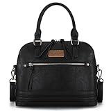 Wrangler Top-Handle Purse for Women Satchel Doctor Handbags WG186-9112BK