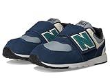 New Balance Baby 574 V1 Season New-b Hook and Loop Sneaker, Nb Navy/Slate Gray, 3 US Unisex Infant