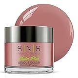 SNS Nail Dip Powder, Gelous Color Dipping Powder - Demure (Pink/Purple) - Long-Lasting Acrylic Nail Color Lasts 14 Days - Low Odor & No UV Lamp required - 1 oz