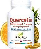 NEW ROOTS HERBAL Quercetin with Bromelain Capsules | Contains Quercetin, Bromelain, Bioflavonoids and Rutin | Powerful Immune Support Supplement (90 Veggie Caps)