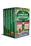 THE FLOWER SHOP MYSTERIES Books 1-5: five charming small-town cozy murder mysteries (Cozy Crime Box sets)