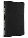 ESV New Testament with Psalms and Proverbs (Genuine Leather, Black)