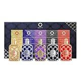 Orientica Luxury Collection Mini Perfume Gift Set for Men & Women, 5-Piece Discovery Set with Amber Rouge, Royal Amber, Oud Saffron, Velvet Gold & Royal Bleu, Unisex Fragrances for Every Occasion