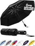Repel Umbrella – Engineered to Withstand 85MPH Winds – Chosen by Wirecutter 2025 as Strongest Travel Umbrella for Rain - Auto Open Close, Compact, <1lb, Durable & Waterproof Design