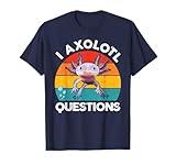 Axolotl-Shirt I Axolotl Questions Cute Graphic Kids Funny T-Shirt