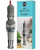 NEW OTOTO Sir Peels A-Lot Medieval Knight Vegetable Peeler - Swivel Vegetable Peelers for Potatoes, Fruits, Cute Gadgets, Gifts, Potato, Veggie, Fruit Peeler, Cute Kitchen Accessories