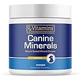 Rx Vitamins Canine Minerals - Essential Minerals for Dogs - Calcium, Magnesium, Iron Supplement, Bone and Joint Supplement for K9, Immune Support - 16oz