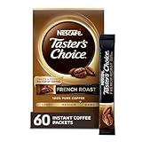 Nescafe Taster's Choice Instant Coffee, French Roast 5 Count (Pack of 12)