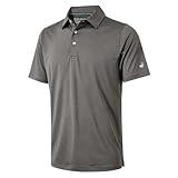 Golf Shirts for Men Dry Fit Moisture Wicking Casual Sport Short Sleeve Mens Golf Polo Shirts Black Stripe