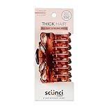 Scunci by Conair claw clips for thick hair - hair accessories for women- claw clip - Tortoise- 1 Count