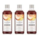 SodaStream Crafted Cocktail Mixers: White Peach & Ginger Flavor, Non-alcoholic mixers expertly crafted for sparkling cocktails & mocktails, 11.1 FL OZ (Pack of 3)
