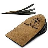 Premium Adjustable Orthopedic Heel Lift - Made in The USA - for Heel Pain and Leg Length Discrepancies - Small - Pack of 4