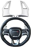 Paddle shifter extension for 2015+ Dodge Charger accessories, Challenger, Durango, Grand Cherokee. Interior upgrade fits sxt, gt, rt, daytona, scat pack, hellcat, hemi, 392 and srt