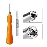 EMiEN Gamebit Screwdriver Kit - 4.5mm & 3.8mm Double-End Bits for NES, SNES, N64, GameBoy, GameCube, Virtual Boy, Sega & Nintendo Consoles & Cartridges