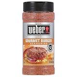 Weber Gourmet Burger Seasoning, 12.5 Ounce Shaker