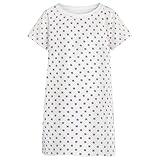 Linteum Textile Supply Blue Snowflake Cotton Blended Unisex Hospital Gowns, Patient Gowns with Back Ties for Men and Women, Comfortably Fits Sizes upto 2XL