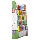 Book Tabs for Davis's Drug Guide for Nurses 19th Edition. Laminated, Color-Coded and Repositionable with Alignment Card for Easy Installation (Book not Included)