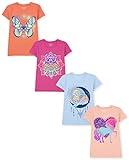 The Children's PlaceThe Children's Place Girls Short Sleeve Graphic T- Shirt 4-PackOWL/UNI/Butterfly/CATMedium (7/8)
